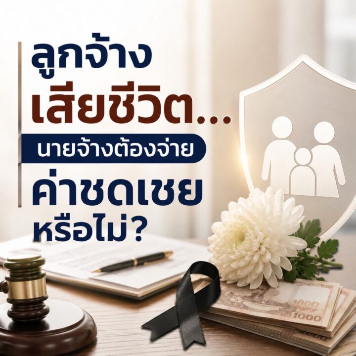 ลูกจ้างเสียชีวิต นายจ้างต้องจ่ายค่าชดเชยหรือไม่
