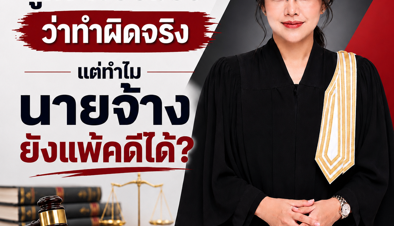 ลูกจ้างยอมรับว่าทำจริง ทำไมนายจ้างยังแพ้คดีได้