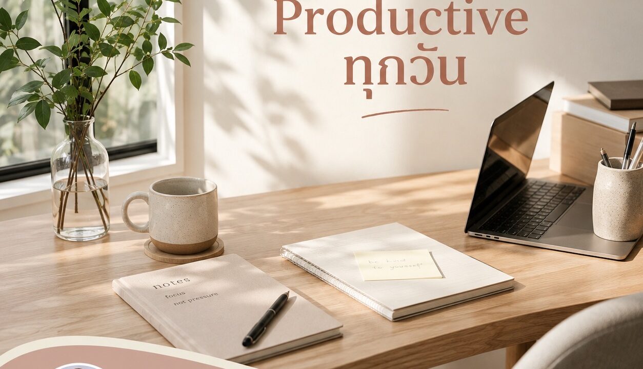 เราไม่จำเป็นต้อง Productive ทุกวัน