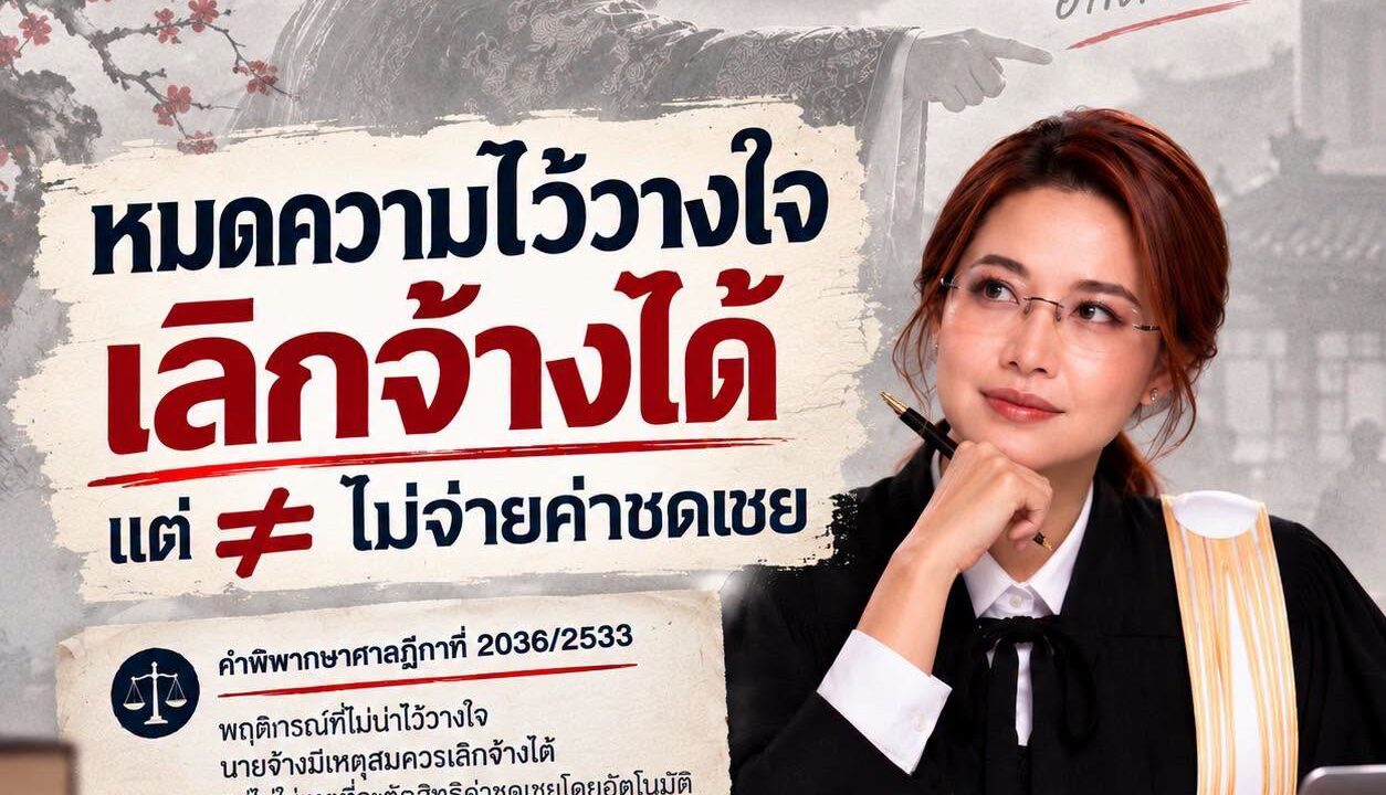 ข้าไม่ไว้ใจเจ้าอีกต่อไป